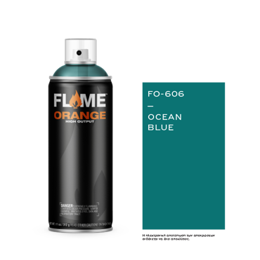 Spray Flame Orange 400ml, Ocean Blue